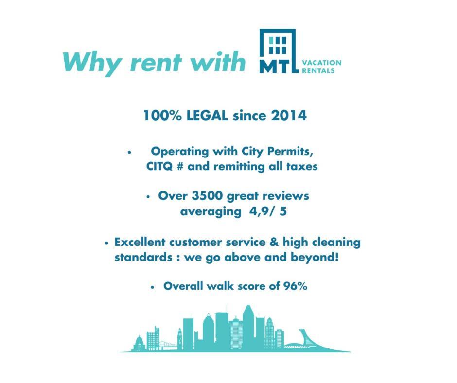 Mtlvacationrentals - The Fabfour Montréal Esterno foto